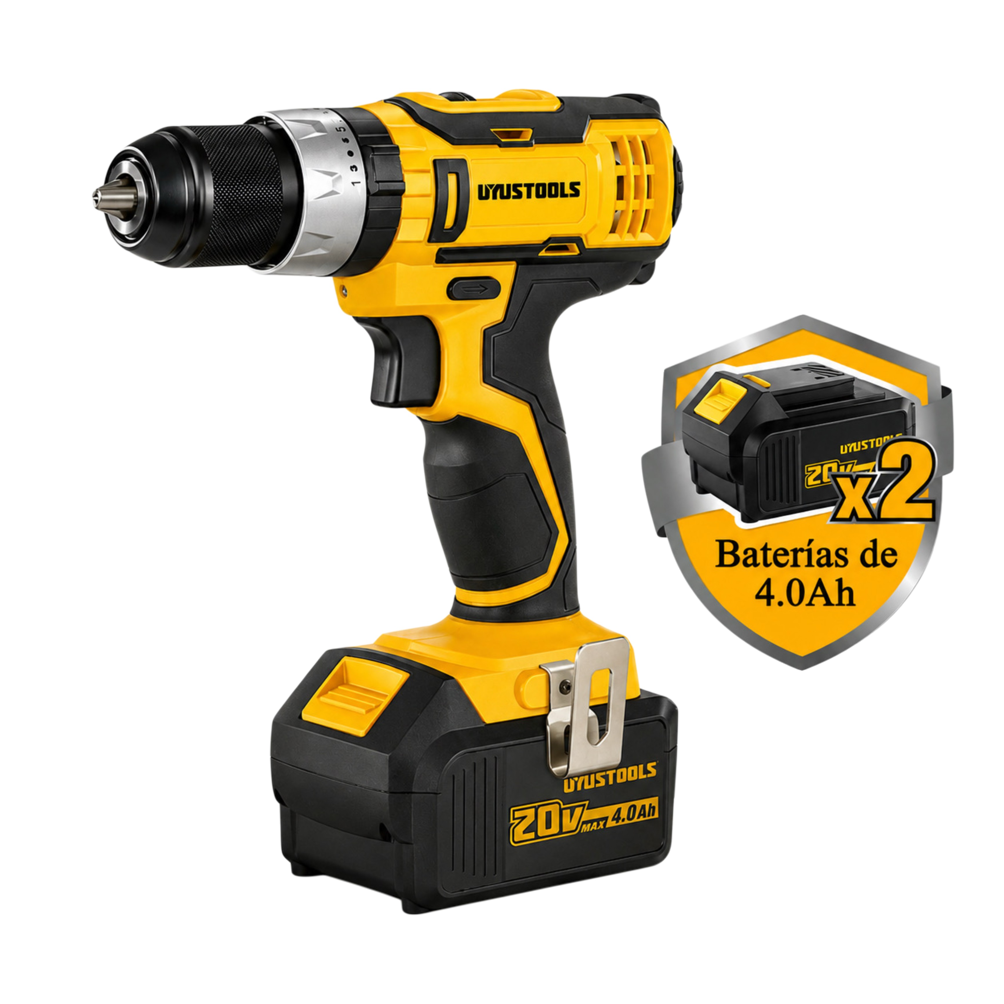 Taladro 1/2" de 20V